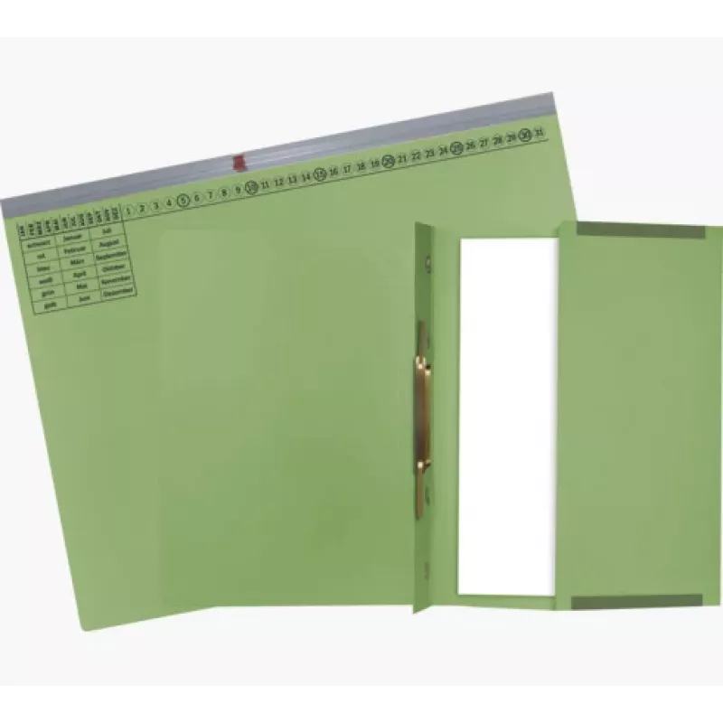 Exacompta 370125B zakladač - kartón - zelený - 320 g/m² - 265 mm - 316 mm
