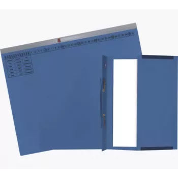 Exacompta 370207B klasický zakladač na spisy - kartón - modrý - 320 g/m² - 265 x 316 mm - A4