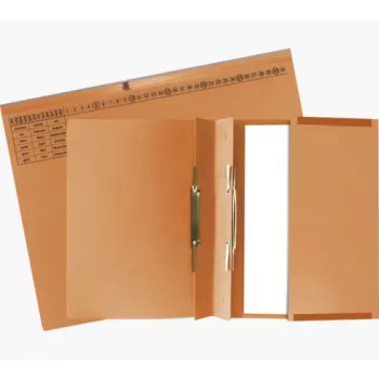 Exacompta 370309B elastická zakladacia mapa - A4 - kartón 320 g/m² - oranžová