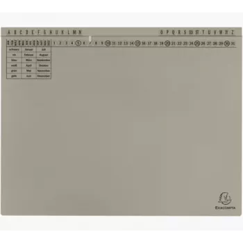 Exacompta 371110B zakladač - kartón - sivá - 320 g/m² - 265 x 316 mm