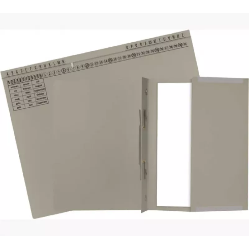 Exacompta 371110B zakladač - kartón - sivá - 320 g/m² - 265 x 316 mm