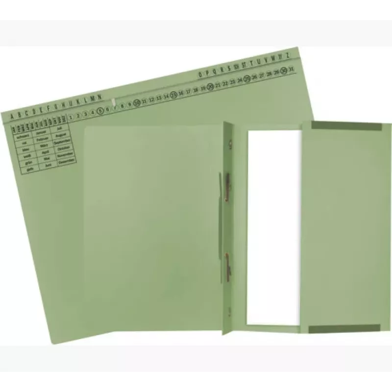 Exacompta 371125B zakladač - kartón - zelená - 320 g/m² - 265 mm - 316 mm