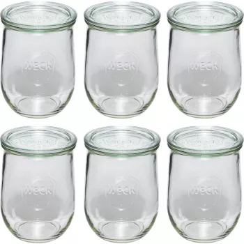 WECK Tulip Jar 1062 ml sada 6 ks