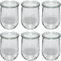 WECK Tulip Jar 1062 ml sada 6 ks
