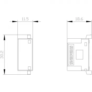 Siemens 3RT2926-1BD00 ochrana proti prepätiu 127-240V AC 150-250V varistor pre SIRIUS 3RT2 stýkač