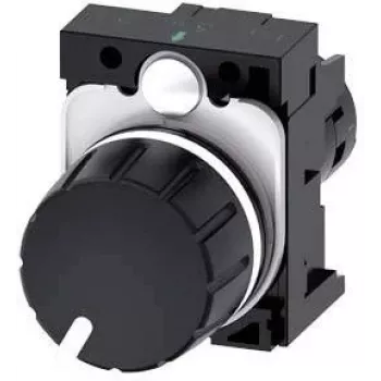 Siemens 3SU1200-2PS10-1AA0 SIRIUS ACT potenciometer 10 kOhm, 22 mm, čierny, skrutkovacia svorka