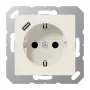 JUNG A 1520-18 C SCHUKO zásuvka 16 A s USB nabíjačkou (JUNG Quick Charge) 1 x Type-C, Safety Plus, séria AS, biela (ivory)