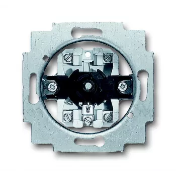 Busch-Jaeger 2723 U univerzálny sériový spínač, 2-pólový, 10 AX, 250 V AC, podomietkový, metalický, 6415/24