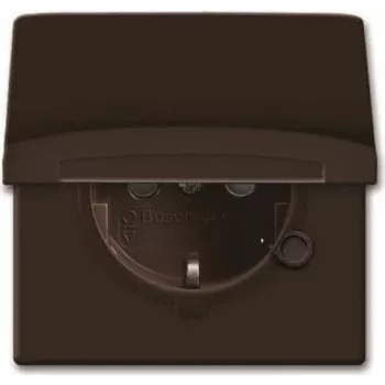 Busch-Jaeger 2064-0-0291 Schuko zásuvka CEE 7/3 2P+E IP44 hnedá 250V 16A na omietku