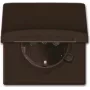 Busch-Jaeger 2064-0-0291 Schuko zásuvka CEE 7/3 2P+E IP44 hnedá 250V 16A na omietku