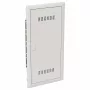 Striebel & John UK648MV Media VT UP Patch Panel 4 Rows Ventilated Transparent Door White