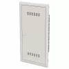 Striebel & John UK648MV Media VT UP Patch Panel 4 Rows Ventilated Transparent Door White
