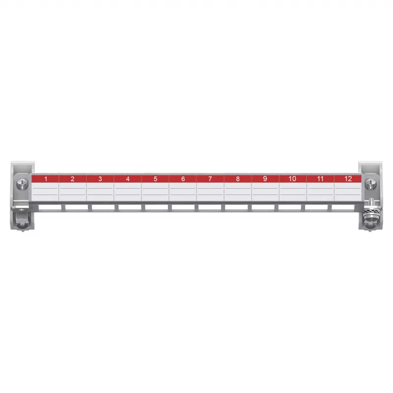 Striebel & John ZEP12 patch panel 12 modulov E-Dat bez Keystone 2CPX054072R9999