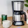 Steba KM F3 termo filtračný kávovar, 1,25 l, 1000 W, nerezová oceľ/čierna