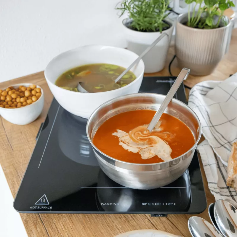 Steba WP 300 ohrievacia platňa - 300W, SCHOTT CERAN® sklokeramika, nerezová oceľ