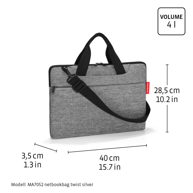 Reisenthel netbookbag puzdro na notebook 39,6 cm (15,6 palcov) ramenný popruh (MA7052)