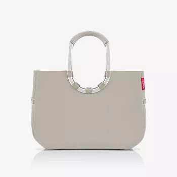 Reisenthel Loopshopper L Herringbone Sand nákupná taška
