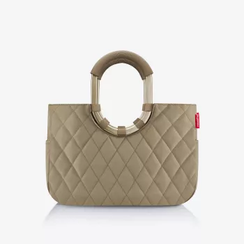 Reisenthel loopshopper M Frame Rhombus nákupný košík olive (OS5047)