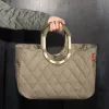 Reisenthel loopshopper M Frame Rhombus nákupný košík olive (OS5047)