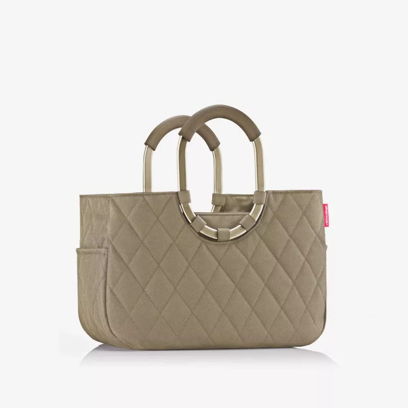 Reisenthel loopshopper M Frame Rhombus nákupný košík olive (OS5047)