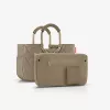Reisenthel loopshopper M Frame Rhombus nákupný košík olive (OS5047)