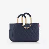 Reisenthel loopshopper M Frame Rhombus Midnight Gold nákupný košík