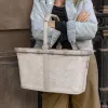 Reisenthel Carrybag Teddy Sand (BK1042) - nákupný košík, 22L, recyklovaný polyester