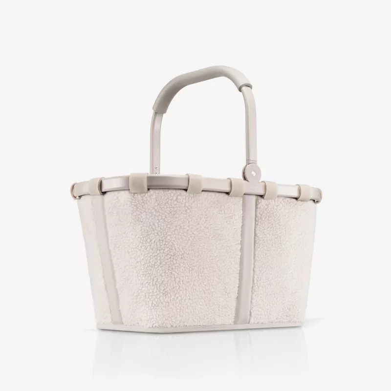 Reisenthel Carrybag Teddy Sand (BK1042) - nákupný košík, 22L, recyklovaný polyester