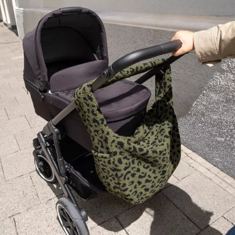 Reisenthel Moonbag Teddy Leo Olive crossbody taška