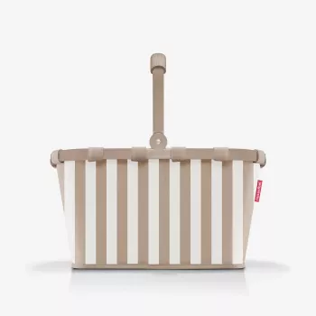 Reisenthel Carrybag Summerstripes Coffee nákupný košík 22L