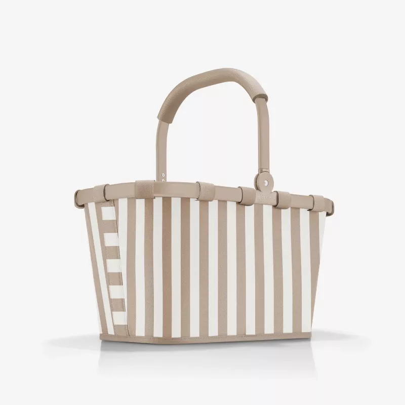 Reisenthel Carrybag Summerstripes Coffee nákupný košík 22L