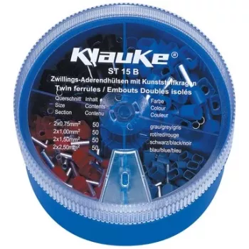 Klauke sada dutiniek 1000 ks 0,5-2,5 mm²