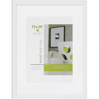 NIELSEN DESIGN Apollon White 21x29,7 Drevený rám na obraz DIN A4 8988047