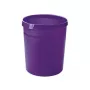 HAN GRIP 18L okrúhly odpadkový kôš, polypropylén, fialový, 312 mm x 312 mm