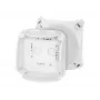 HENSEL DK 0400 G Odbočná krabica na káble, sivá (RAL 7035), bez svoriek