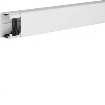 Hager káblový kanál LFH4006009016 bezhalogénový 40x60 mm dopravná biela 2 m
