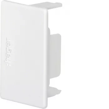 HAGER LF3004569016 koncová krytka dopravná biela 30x45mm