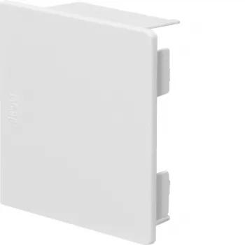 HAGER koncový diel LF6006069016 60x57mm dopravná biela (RAL 9016) pre Tehalit LF káblový kanál