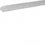 Hager L2232 flexibilný káblový kanál svetlosivý 30mm x 4,5mm x 500mm samolepiaci bezhalogénový
