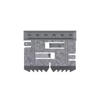 Hager BRS651309 Pár spojok, elektrický/mechanický, oceľový plech 65x130 mm