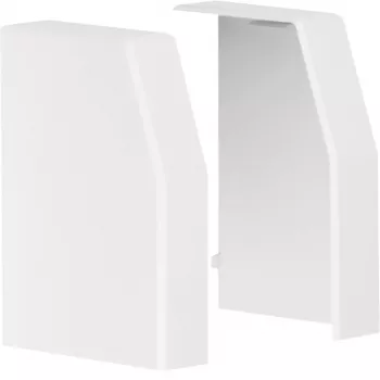 Hager koncová krytka pre káblový kanál RK 110, 110x60mm, čistobiela (RAL 9010), pár