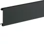 Hager BR08029011 Kryt soklovej lišty PVC pre BR 80 mm grafitovo čierny