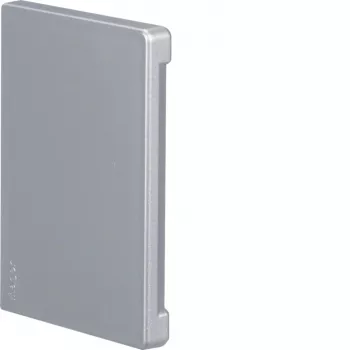 HAGER Koncový diel bezhalogénový BR 65x100 mm šírka krytu 80 mm lakovaný hliník (BR651006LAN)
