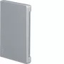 HAGER Koncový diel bezhalogénový BR 65x100 mm šírka krytu 80 mm lakovaný hliník (BR651006LAN)