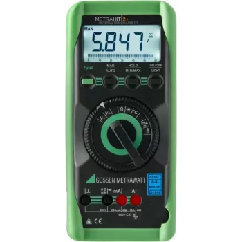 GMC Instruments METRAHIT 2+ digitálny multimeter 6000 Digits True RMS CAT III 600V / CAT II 1000V