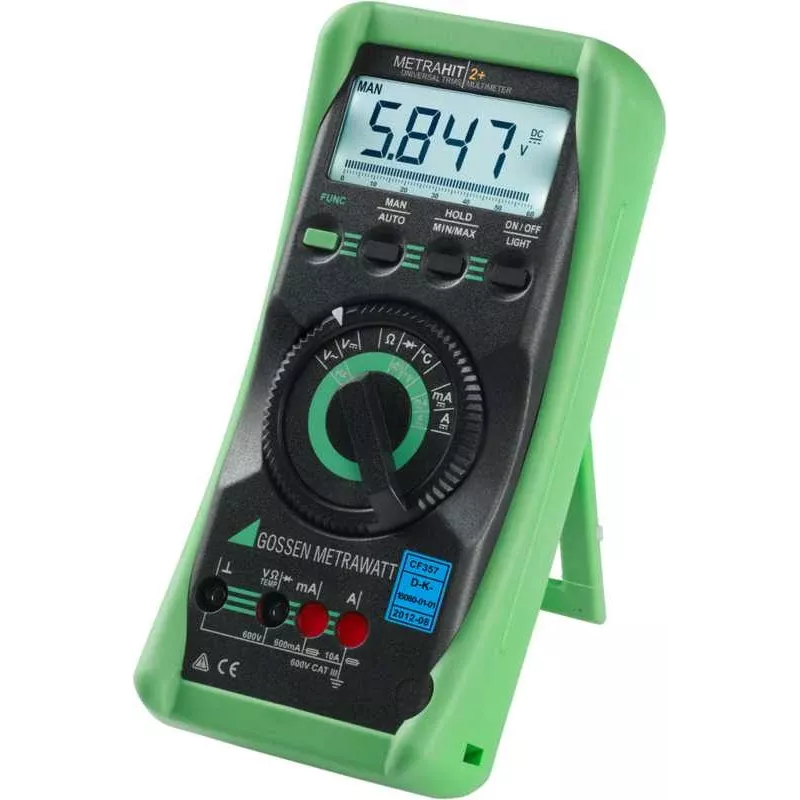 GMC Instruments METRAHIT 2+ digitálny multimeter 6000 Digits True RMS CAT III 600V / CAT II 1000V