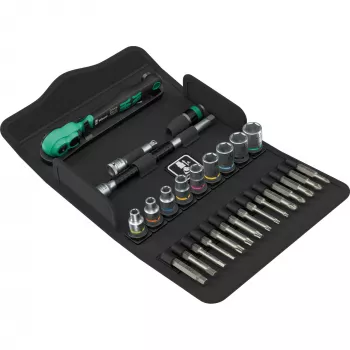 Wera 8100 SA 14 Zyklop Comfort račňová sada 1/4 palca pohon, 14-dielna