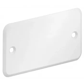 Kaiser Elektro skrutkovací kryt 1148-90 biely (RAL 9010) polypropylén IP30