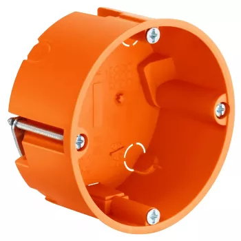 Kaiser Elektro 9061-00 krabica do dutých stien Ø 68 mm hĺbka 35 mm oranžová