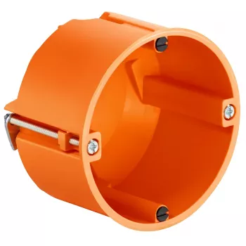 Kaiser Elektro 9068-01 krabica do dutých stien Ø 68 mm hĺbka 47 mm oranžová